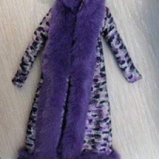 Шубка от Поппи Ultra Violet