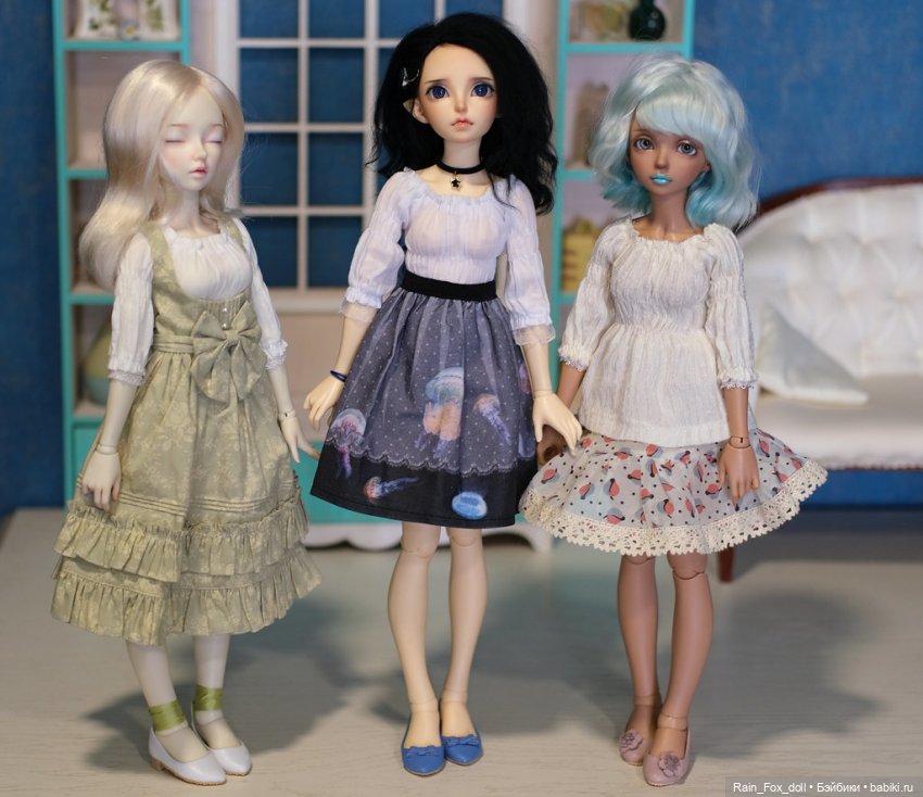 Блузочки для всех — Одежда и обувь для кукол BJD (БЖД): 1/3