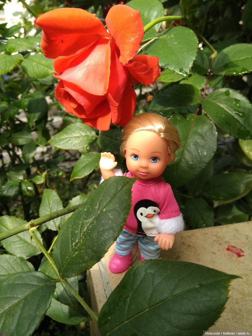 Малыши на прогулке и дома