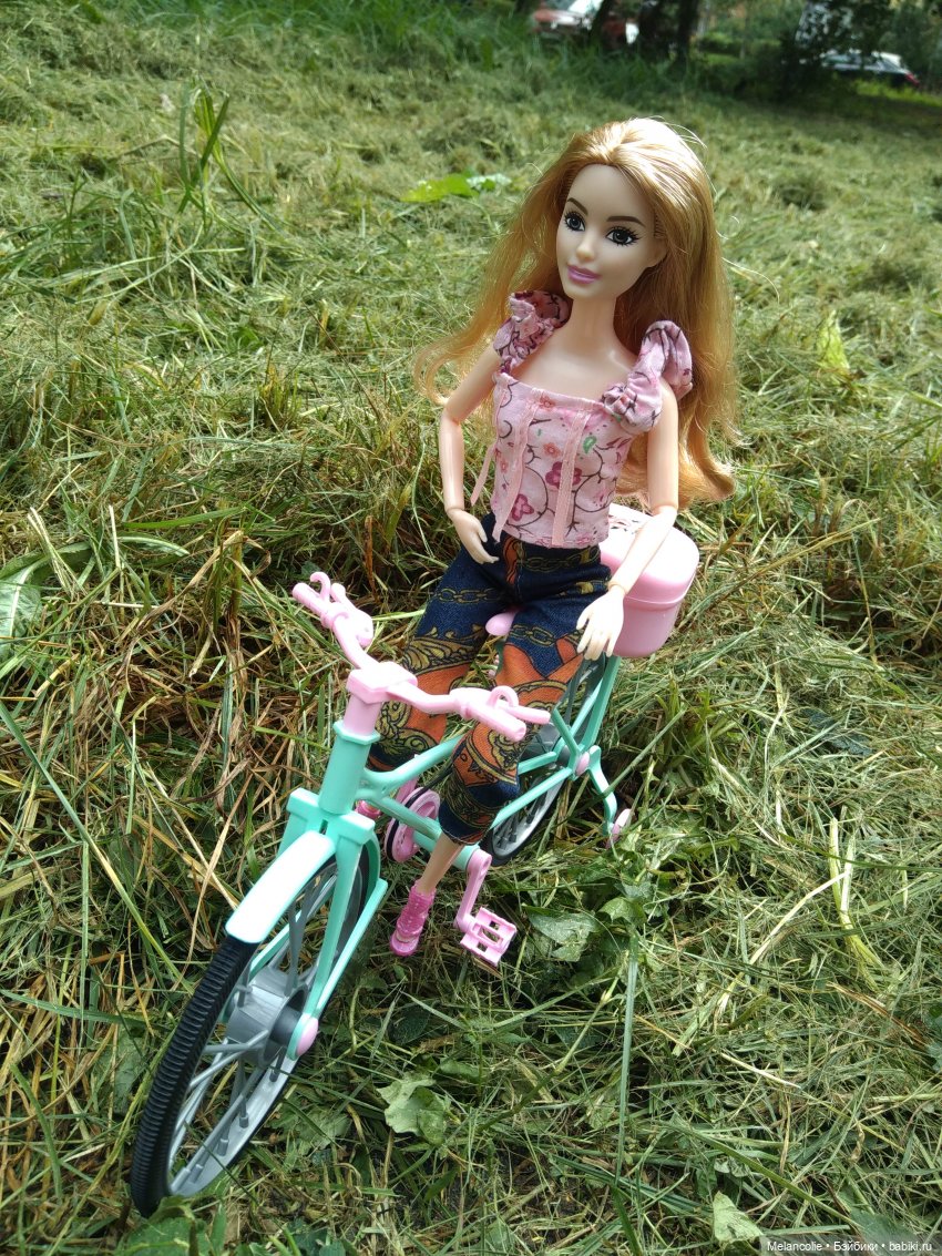 Велосипедное сиденье для куклы на детском велосипеде BTWIN x Декатлон