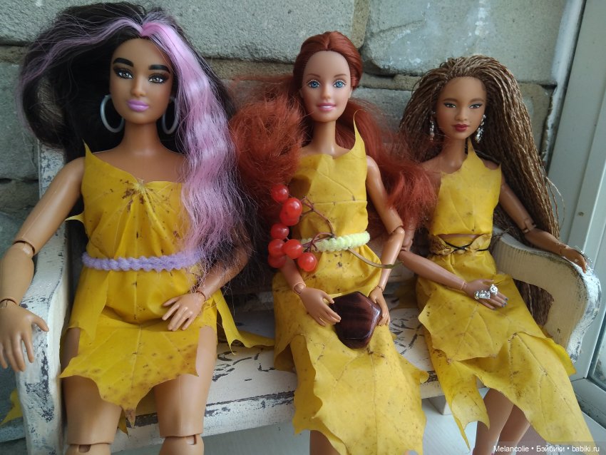Осенние и фееричные — Куклы Barbie (Барби): Looks