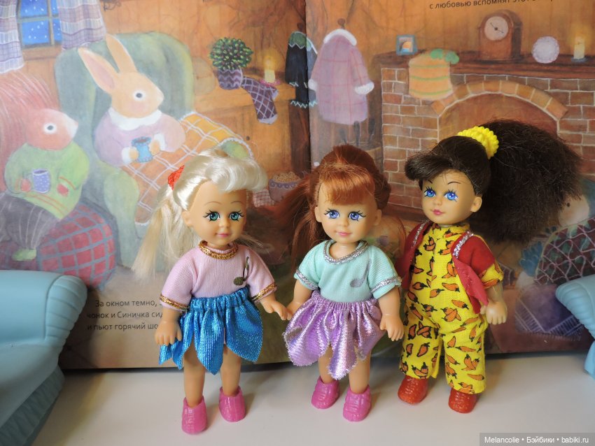 В ожидании праздника. Агнешка читает малышам