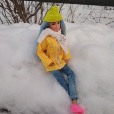 В ожидании праздника. Первая зимняя прогулка