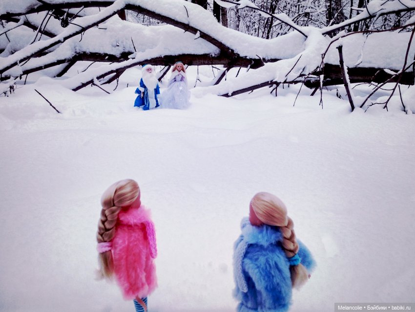 В ожидании праздника. Неожиданная встреча | Бэйбики В ожидании праздника. Неожиданная встреча