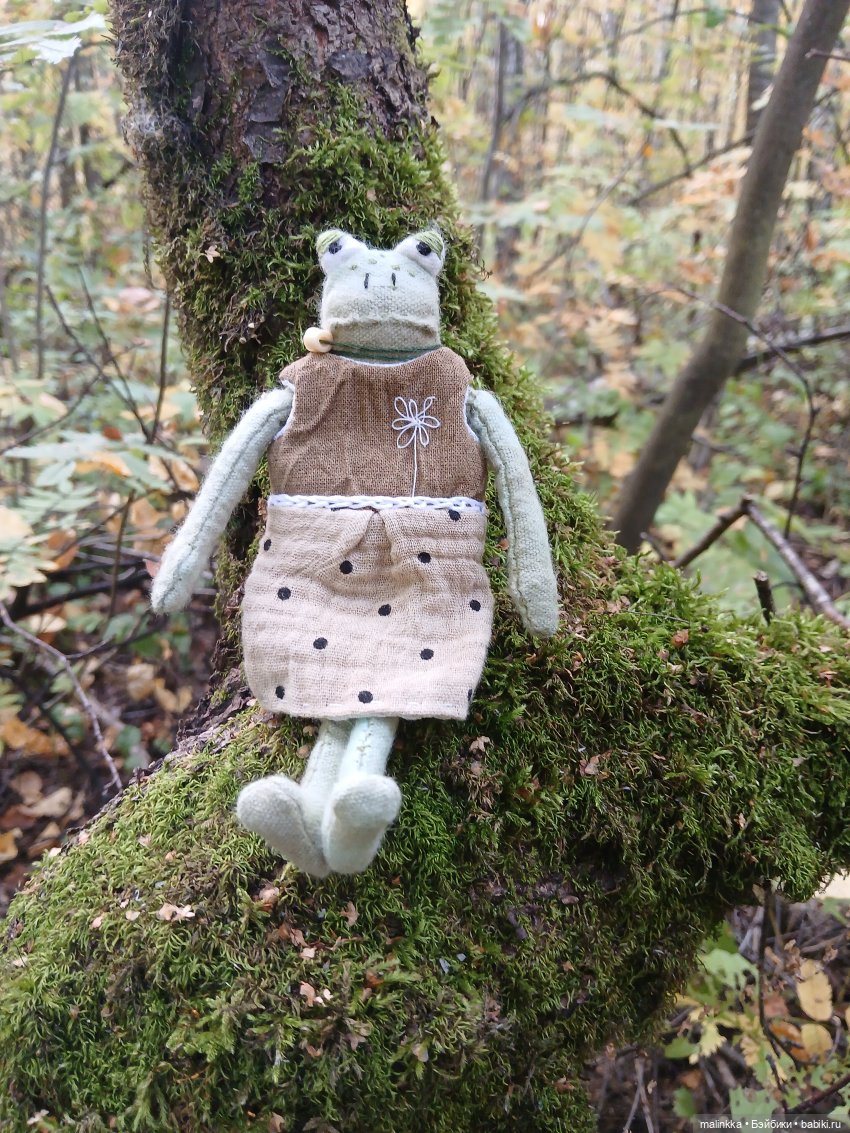 Мои текстильные друзья — Текстильные игрушки и примитивы: кофейные