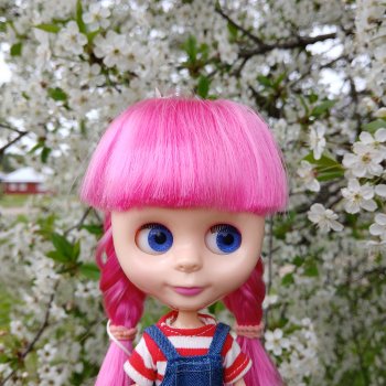 Садим с Машей огород. Блюх