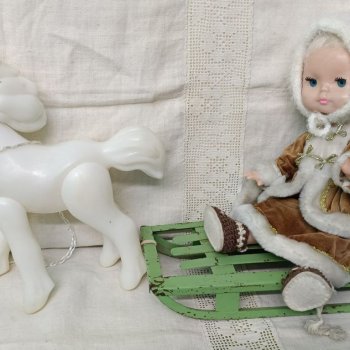 Прогулка на саночках