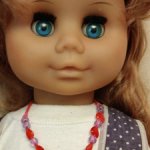 Большая кукла ГДР  60см+,  в родном аутфите