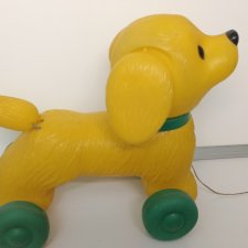 Игрушка-каталка СССР Большой Пёсик