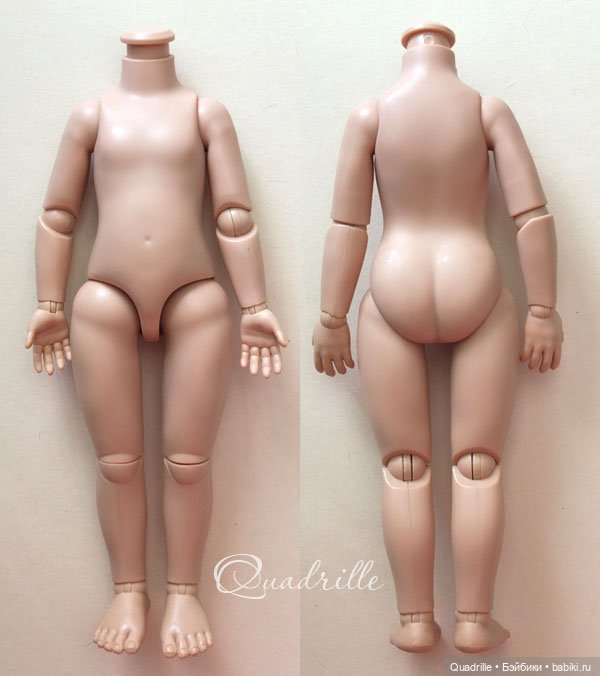 Шарнирное пластмассовое тело для Паола Рейна