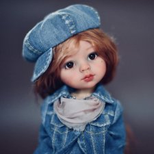 Джинсовый комплект с обувью для Паола Рейна и подобных