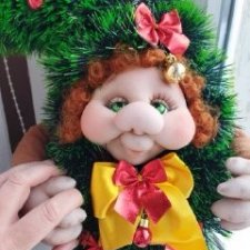 Новогодняя ёлочка ручной работы