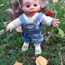 Шарнирная крошка Эбби. Авторские куклы Натальи Игнатьевой