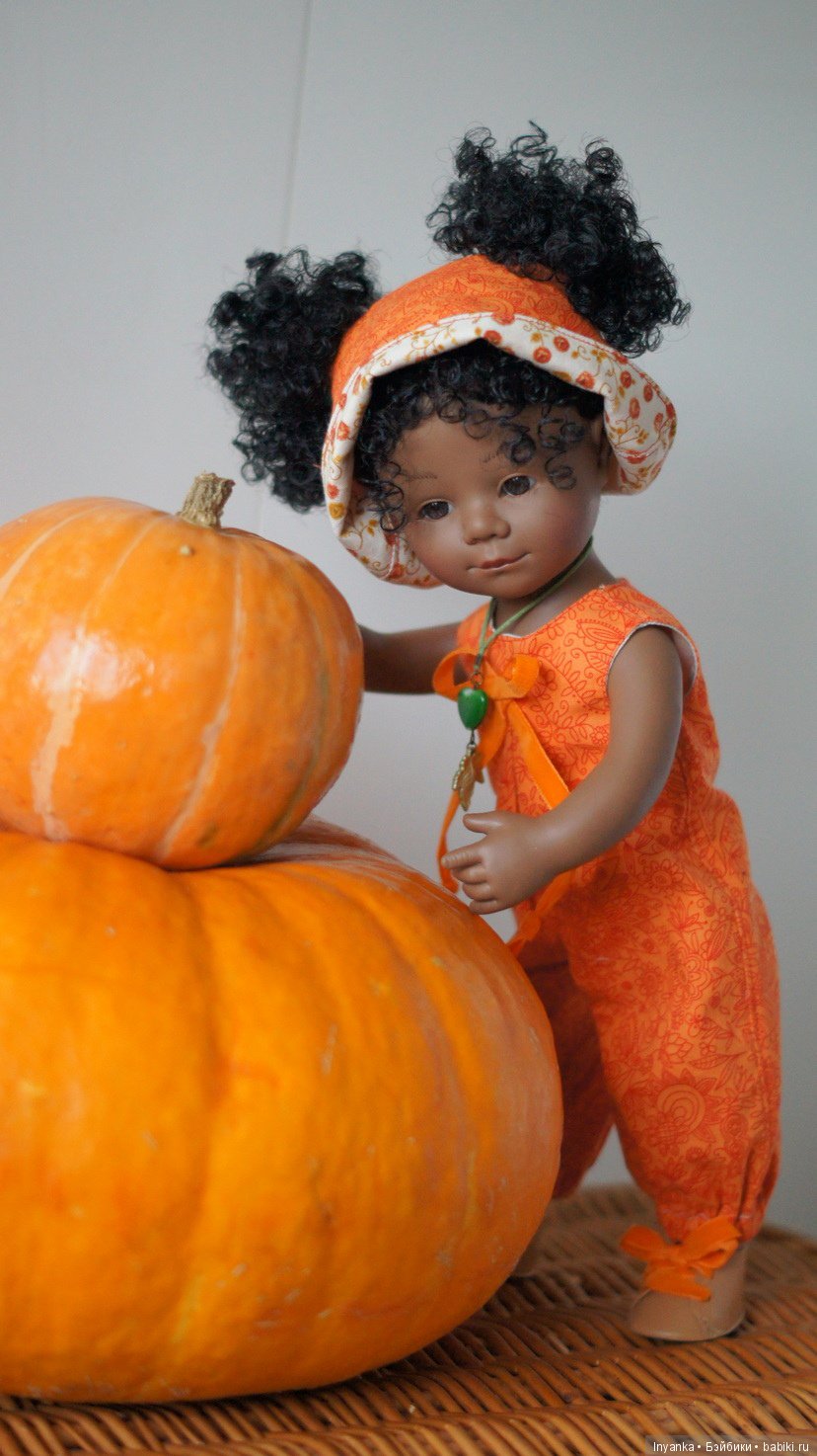 Тыквенная девочка | Бэйбики Тыквенная девочка — Куклы Carmen Gonzalez (Кармен Гонсалез): Мариетта (фото 2)
