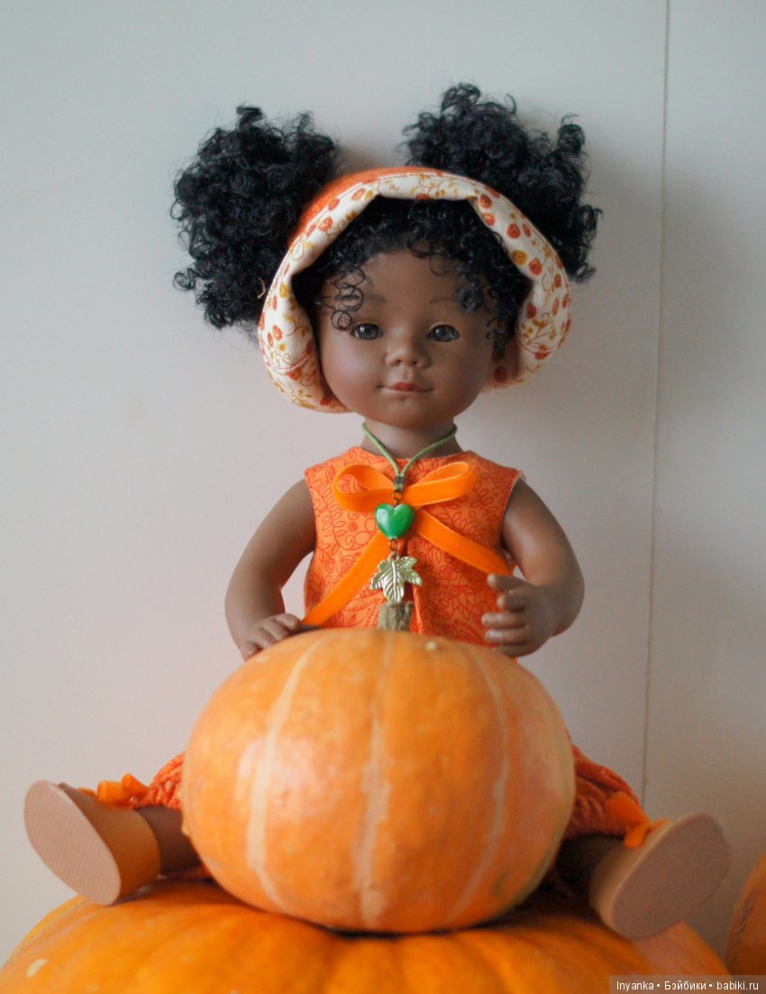 Тыквенная девочка | Бэйбики Тыквенная девочка — Куклы Carmen Gonzalez (Кармен Гонсалез): Мариетта (фото 4)