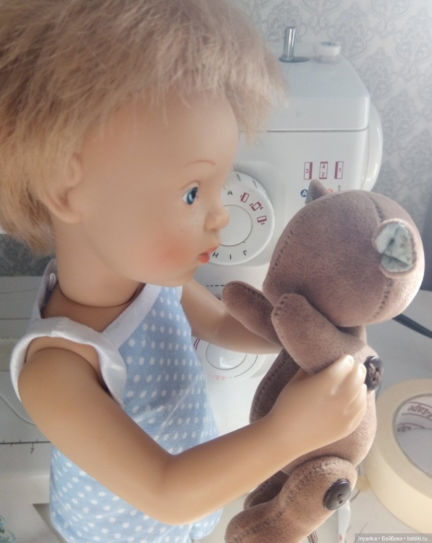 Михась — Авторские мишки Тедди и друзья: фото (фото 3)