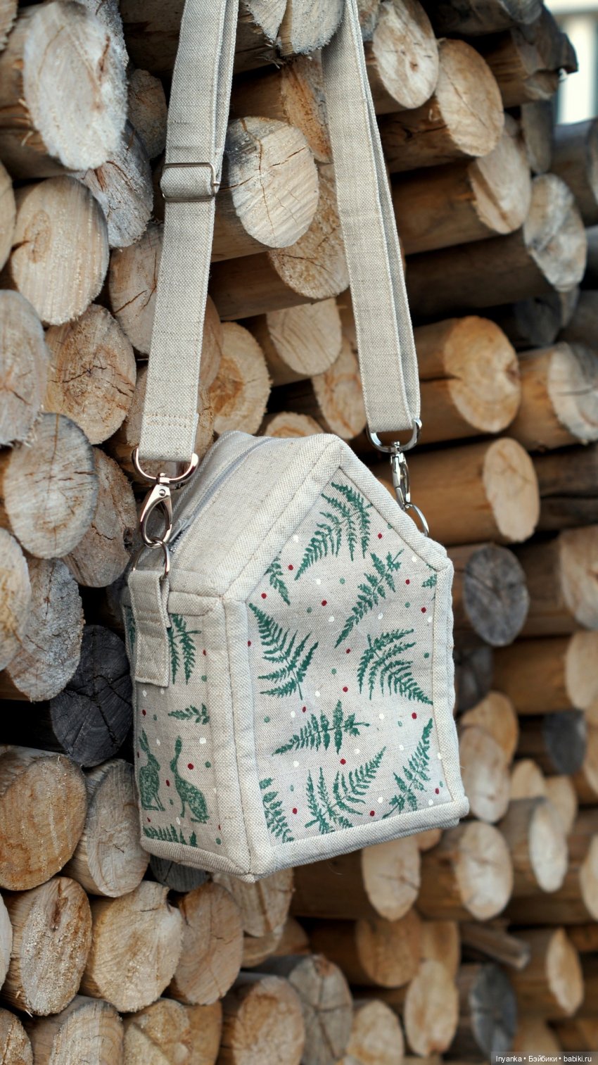 Домик не простой! А переносной! Что будет, если хочется носить куколку с комфортом (фото 4)