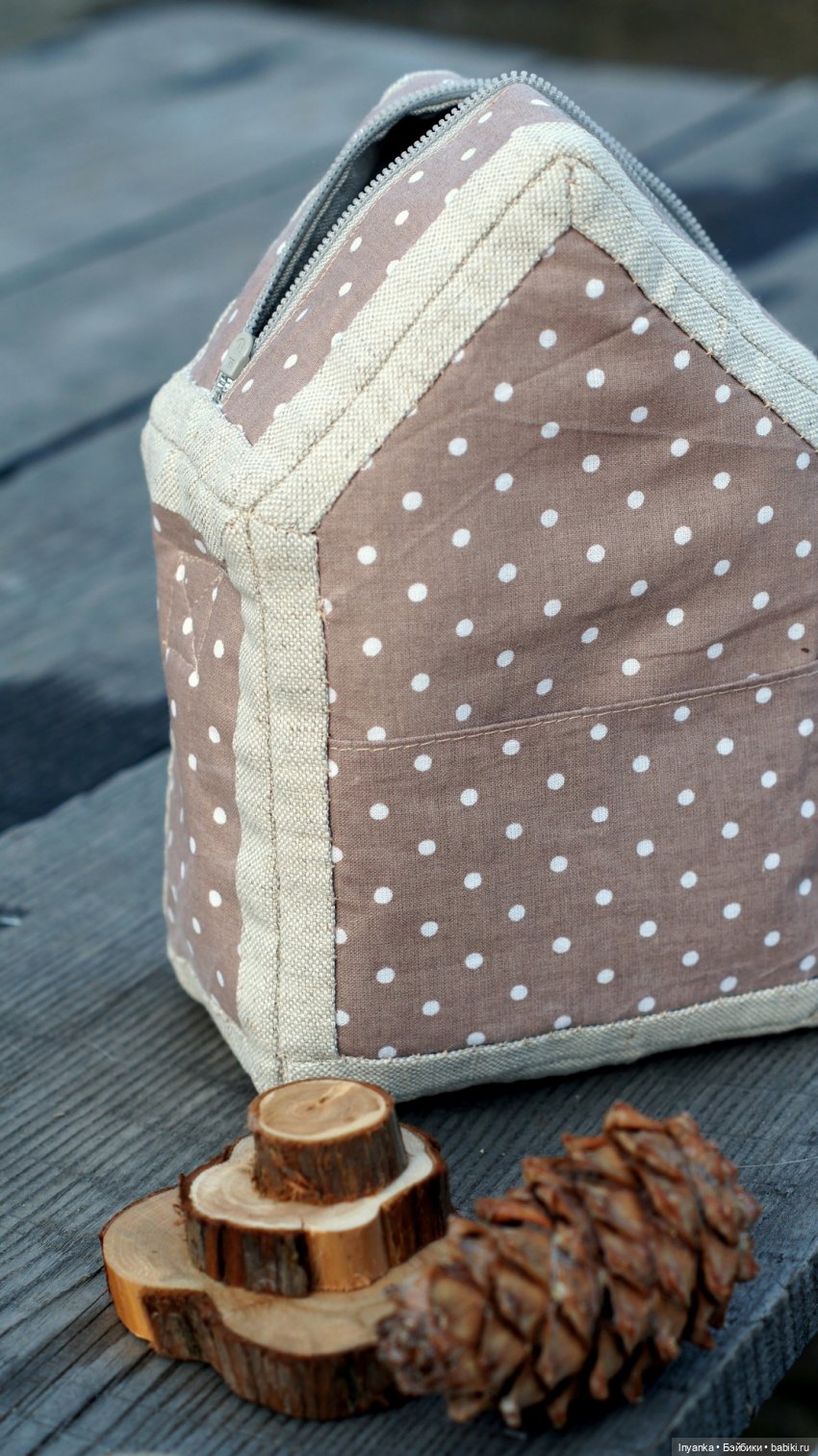 Домик не простой! А переносной! Что будет, если хочется носить куколку с комфортом (фото 8)