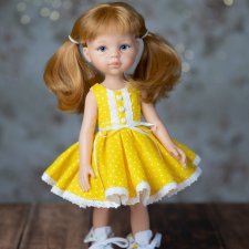 Поздравление с праздником Весны от девочки-мимозы