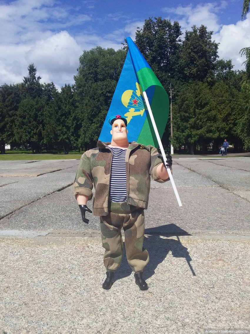 Десантник Аркадьич — Игровые куклы разных производителей (Разное): редкие бренды (фото 2)