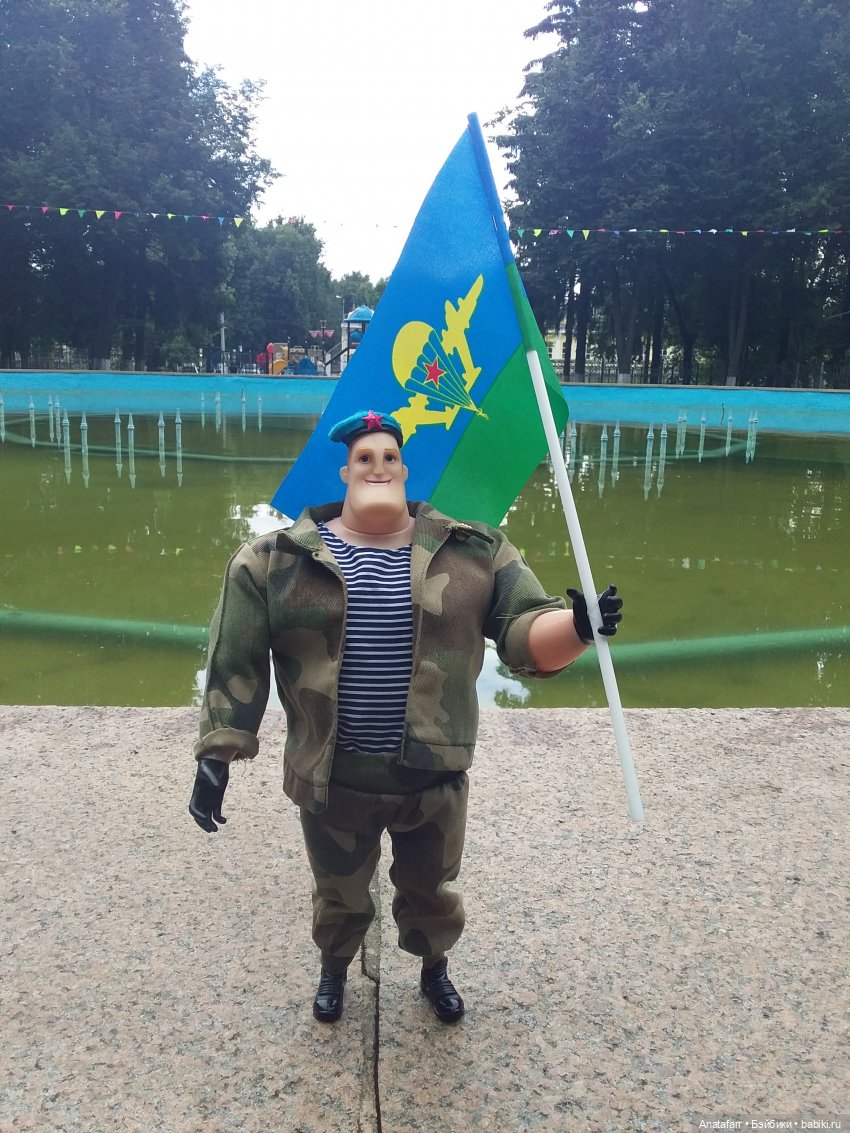 Десантник Аркадьич — Игровые куклы разных производителей (Разное): редкие бренды