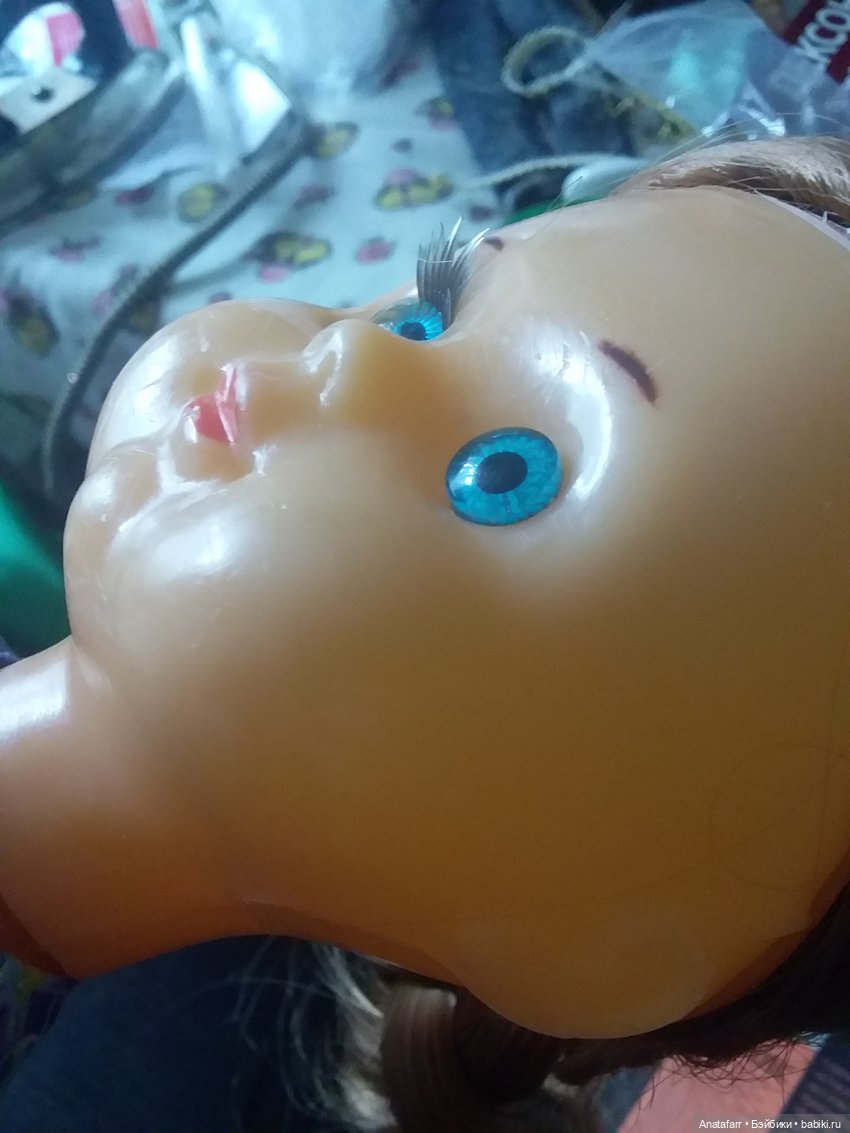 Как починить глазик кукле (фото 2)