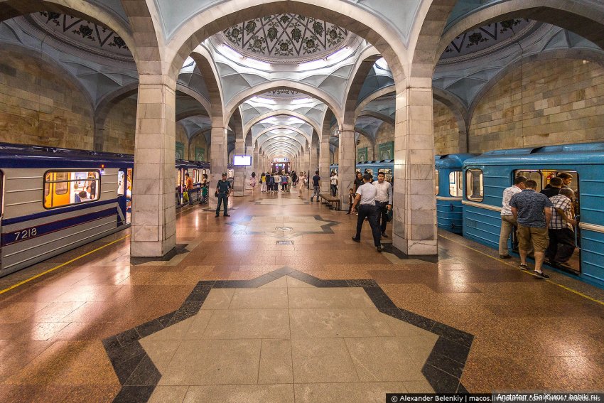 Travel-блог. Часть 4. Метро Ташкента