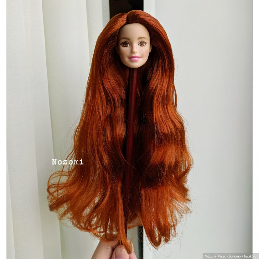 Рыжая перепрошивка — Перепрошивка волос и восстановление париков: МК (фото 3)