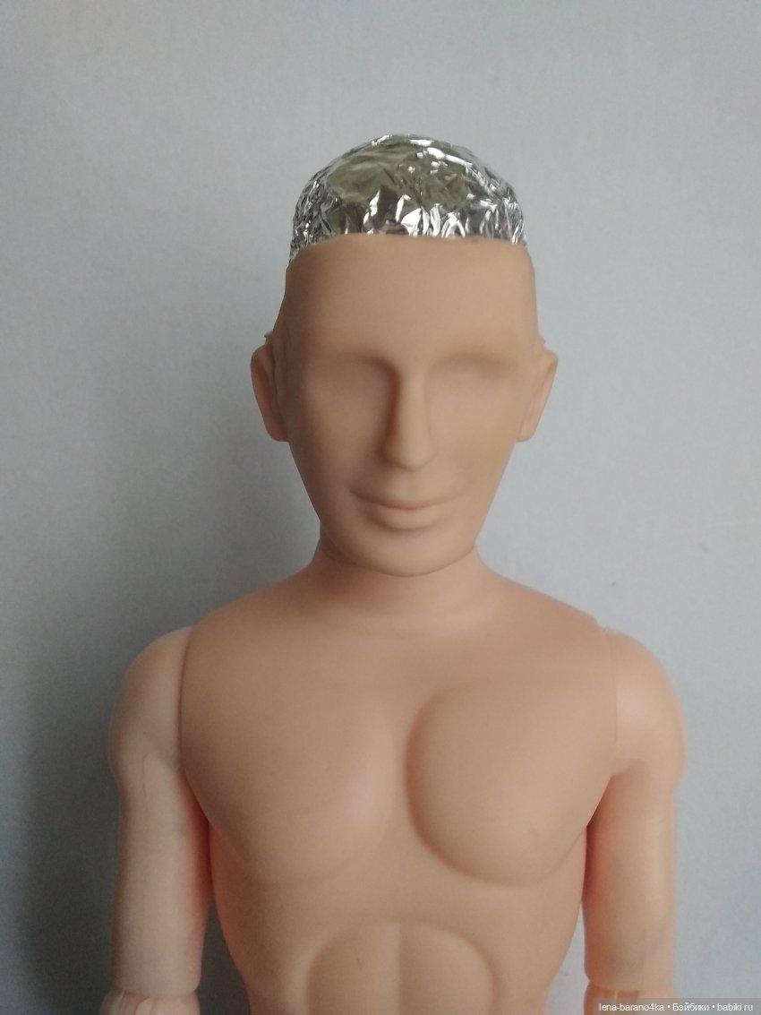 М.К. Артур часть 1 - молдированные волосы модифицируем под парик | Бэйбики М.К. Артур часть 1 - молдированные волосы модифицируем под парик