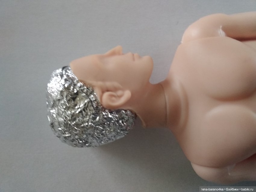 М.К. Артур часть 1 - молдированные волосы модифицируем под парик | Бэйбики М.К. Артур часть 1 - молдированные волосы модифицируем под парик