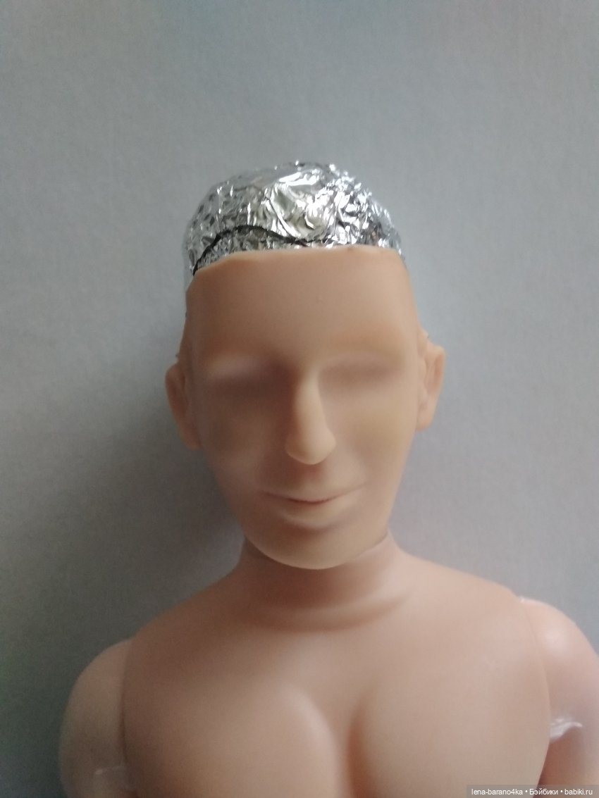 М.К. Артур часть 1 - молдированные волосы модифицируем под парик | Бэйбики М.К. Артур часть 1 - молдированные волосы модифицируем под парик