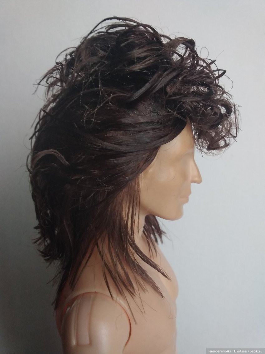 М.К. Артур часть 1 - молдированные волосы модифицируем под парик | Бэйбики М.К. Артур часть 1 - молдированные волосы модифицируем под парик