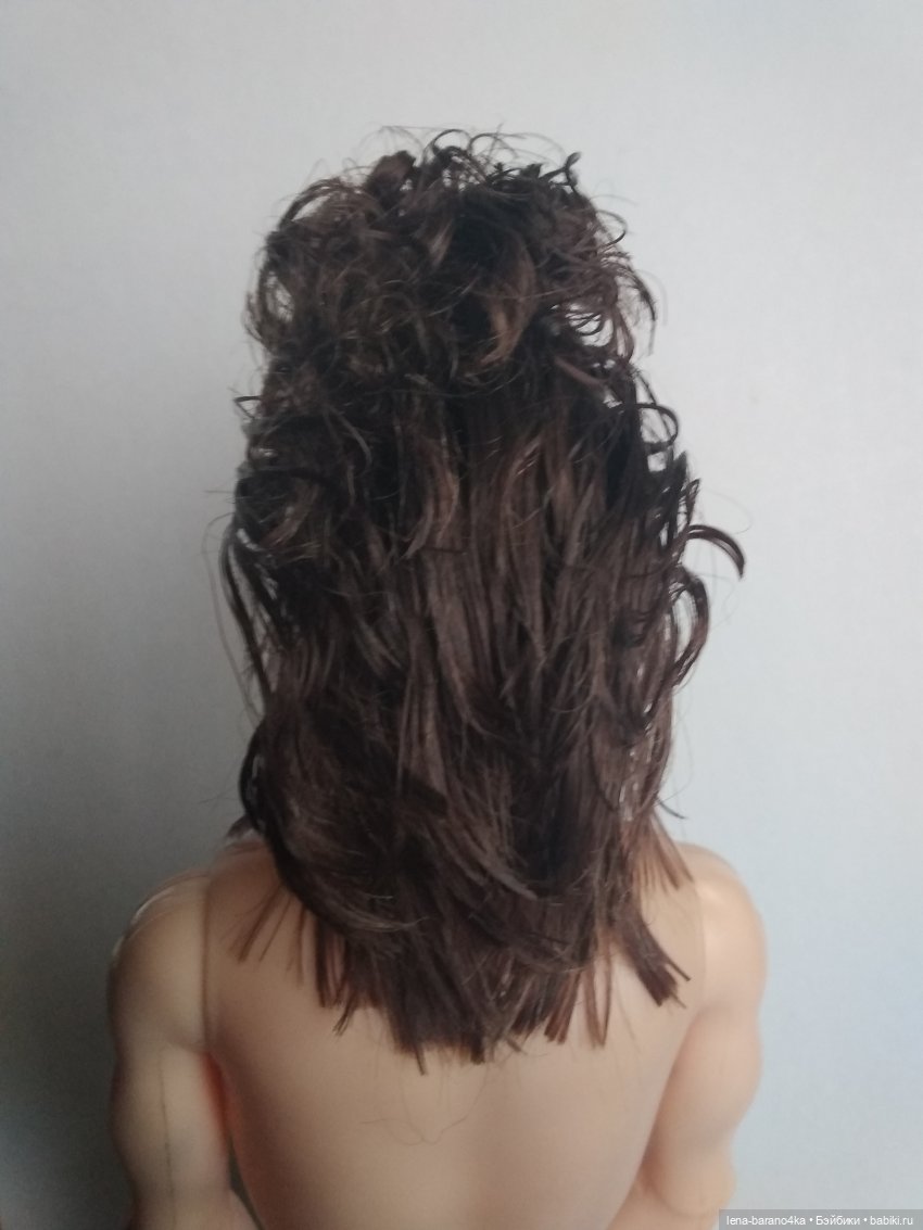 М.К. Артур часть 1 - молдированные волосы модифицируем под парик | Бэйбики М.К. Артур часть 1 - молдированные волосы модифицируем под парик