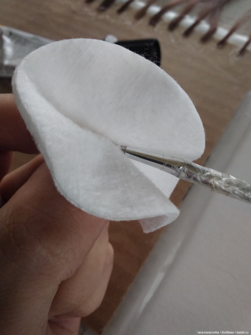 М.К. Артур часть 2 - ещё один способ сделать парик (фото 6)