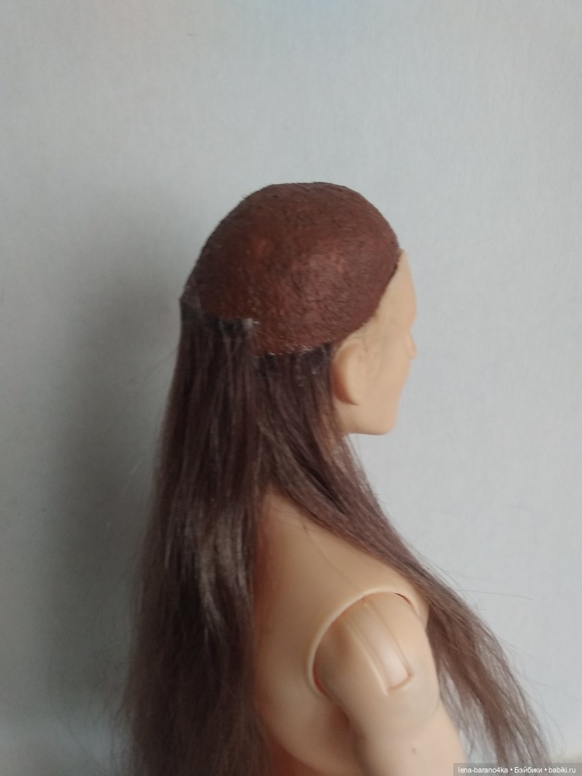 М.К. Артур часть 2 - ещё один способ сделать парик