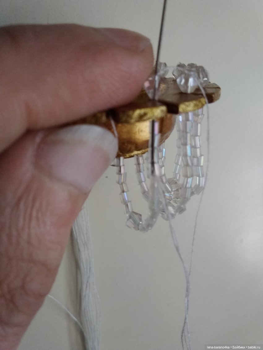 Мой мини мир 5. Освещение - люстра. МК часть 3