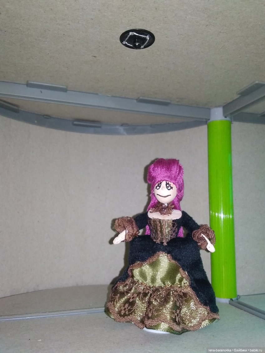 Мой мини мир 5. Освещение - люстра. МК часть 3