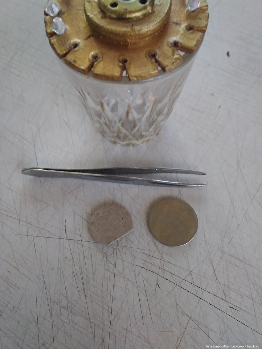 Мой мини мир 5. Освещение - люстра. МК часть 3