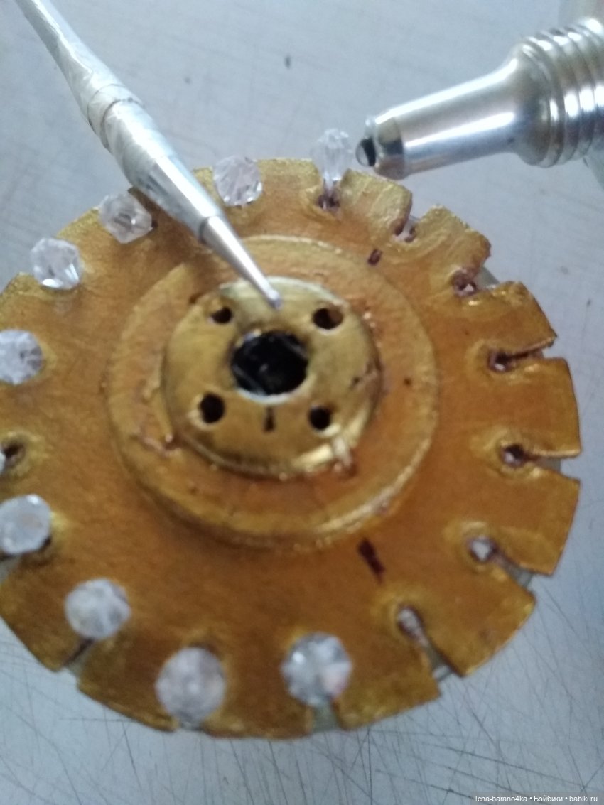 Мой мини мир 5. Освещение - люстра. МК часть 3