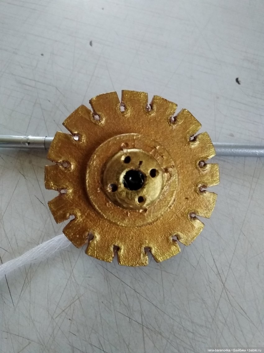 Мой мини мир 5. Освещение - люстра. МК часть 3