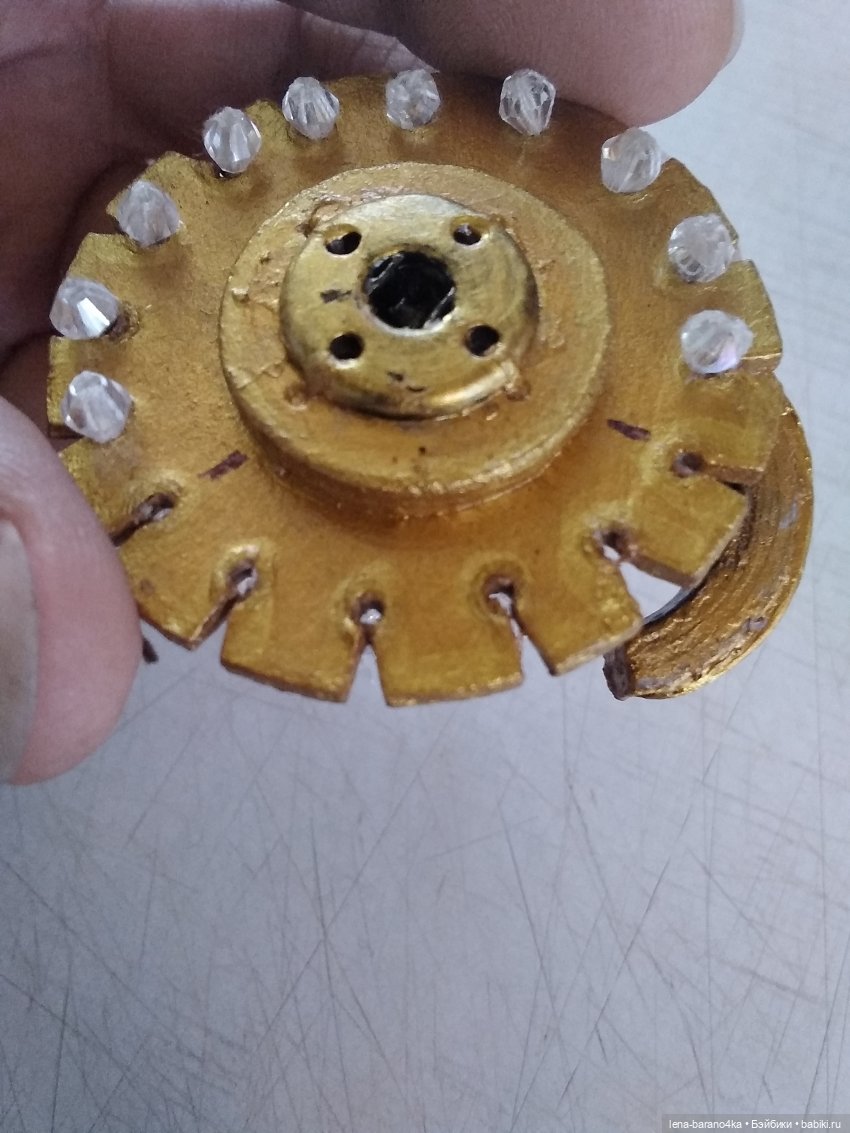 Мой мини мир 5. Освещение - люстра. МК часть 3