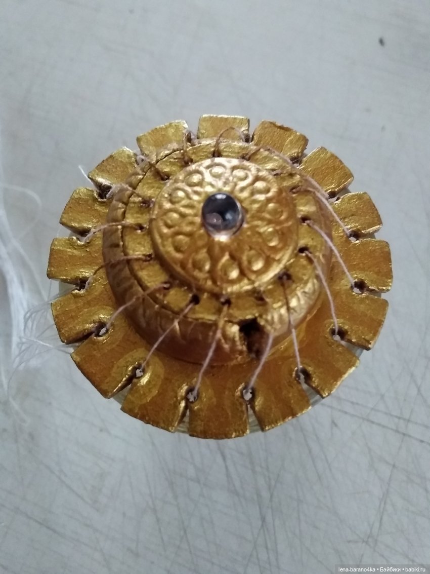 Мой мини мир 5. Освещение - люстра. МК часть 3