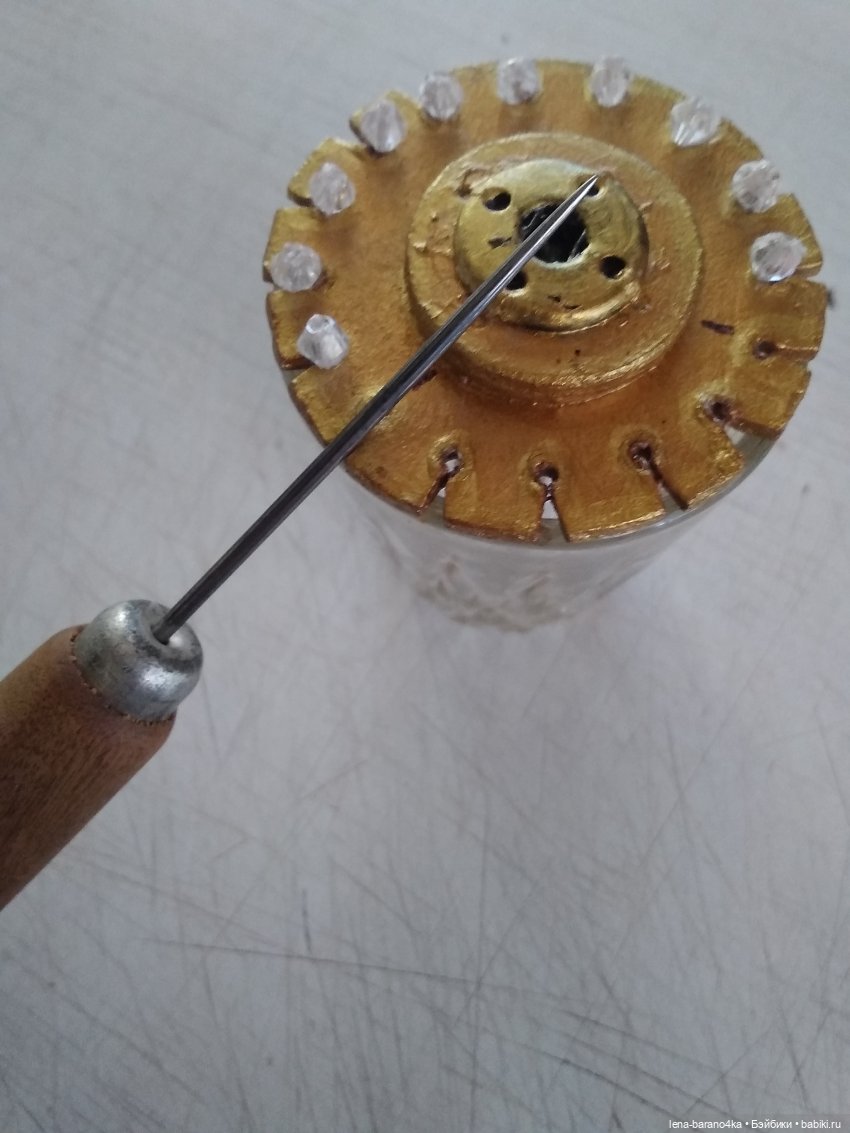 Мой мини мир 5. Освещение - люстра. МК часть 3