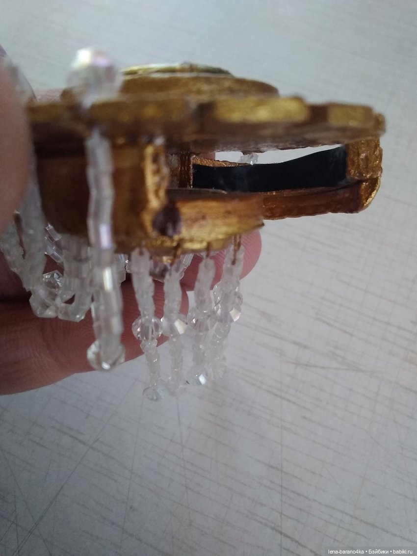 Мой мини мир 5. Освещение - люстра. МК часть 3