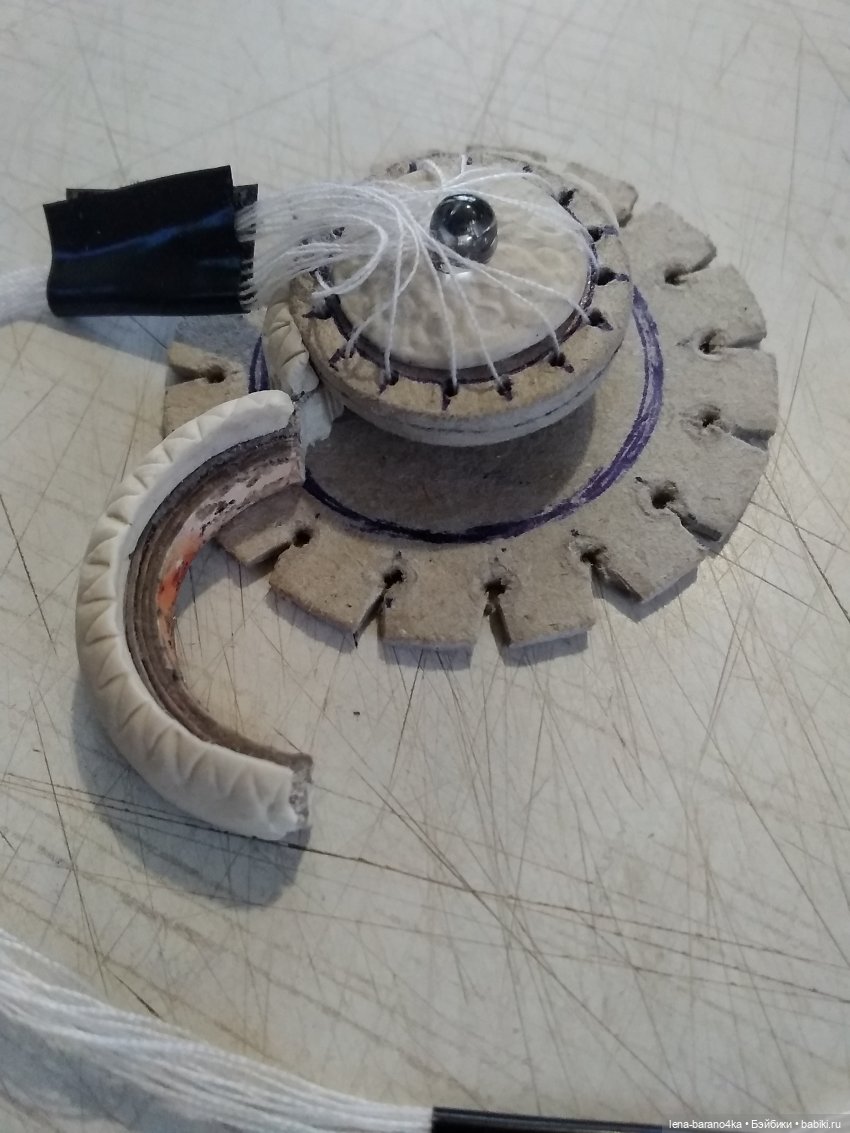 Мой мини мир 5. Освещение - люстра. МК часть 3 (фото 9)