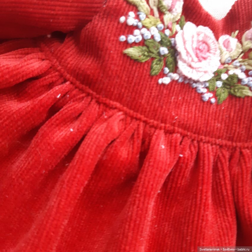 Платьюшки с вышивкой. Уход | Бэйбики Платьюшки с вышивкой. Уход