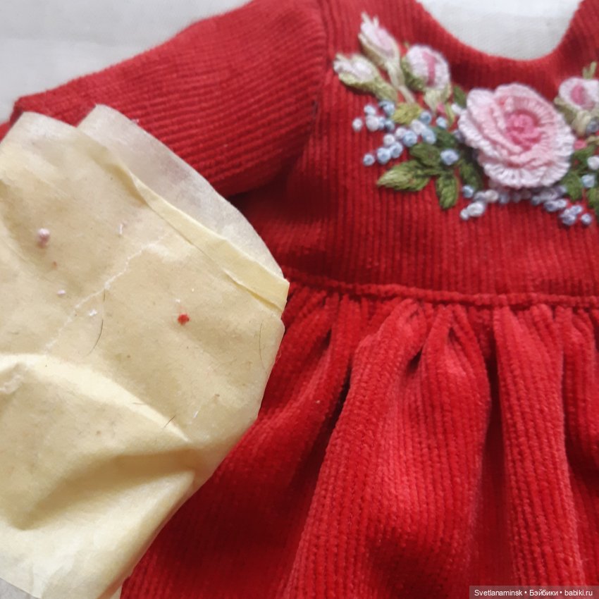 Платьюшки с вышивкой. Уход | Бэйбики Платьюшки с вышивкой. Уход (фото 3)