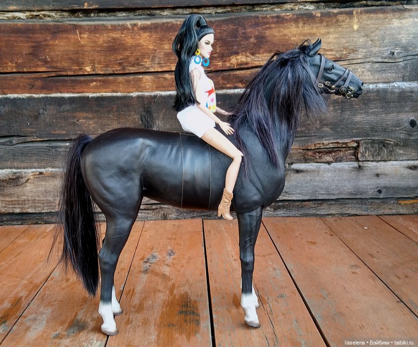 Шарнирный конь/лошадь в формате 1/6