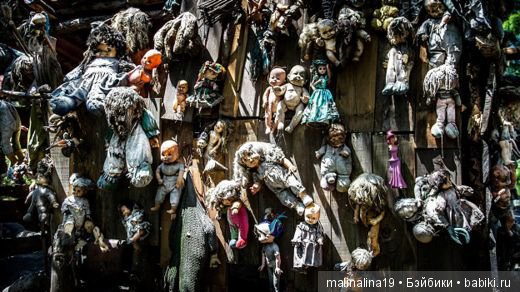 Остров потерянных кукол! Мистическое кошмарное местечко, где находится тысяча кукол! Хотели бы вы там побывать (фото 2)