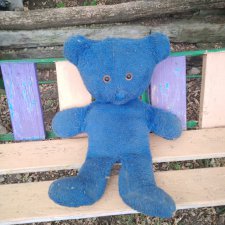 Синий, синий....но отнюдь не иней, а Медведь! Любимые игрушки СССР из детства моего...воспоминания и ностальгия о прошлом...я помню все до мелочей как сегодня:когда, события и кто дарил